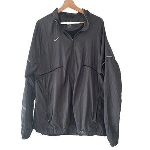 Nike Lightweight Windbreaker‎ Navy Size Extra Large with Ventilation